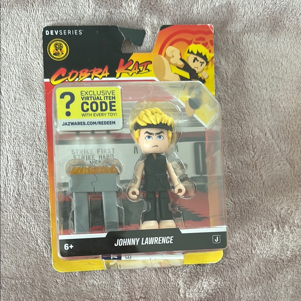 Cobra Kai Johnny Lawrence Action Figure - Black and Yellow